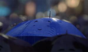 Picture from The Blue Umbrella by Pixar.